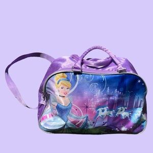 Disney Princess Cinderella Purple Duffle Bag 🩵